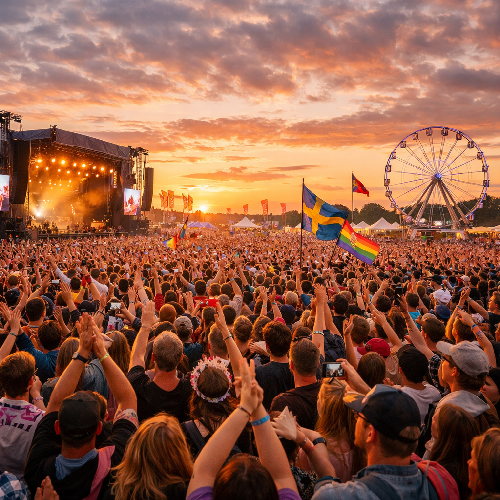 Massive Crowd at Event