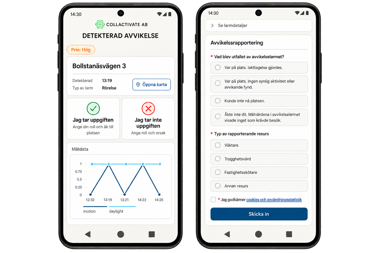 Ny utformning av avvikelseaviseringar – mer information där den gör mest nytta